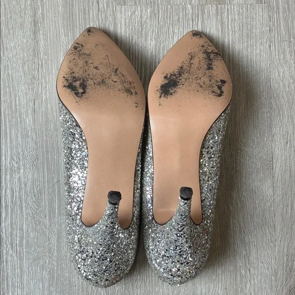 Silver Glitter Imperial Women's Shoes - Picture 5 of 5